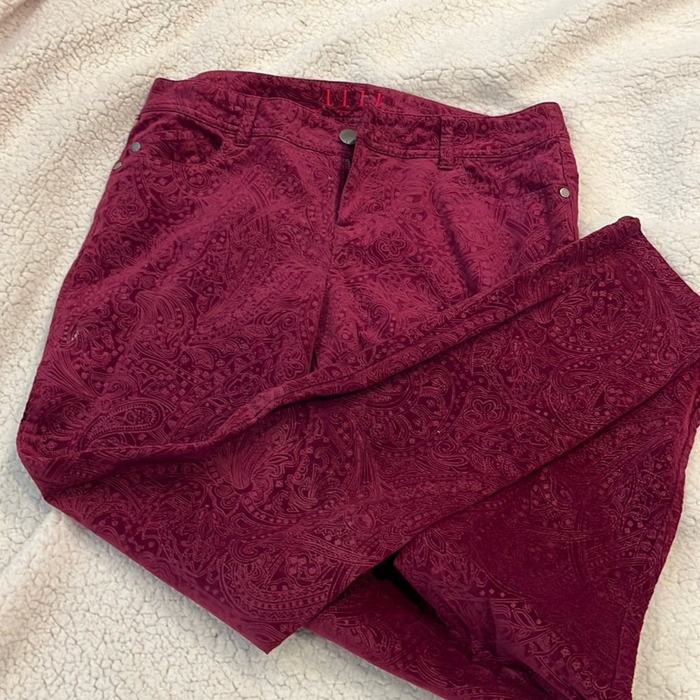 Elle corduroy pants
